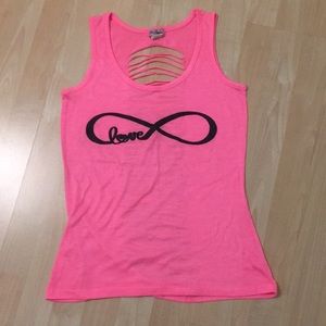 NWOT Cute Pink Sleeveless Top